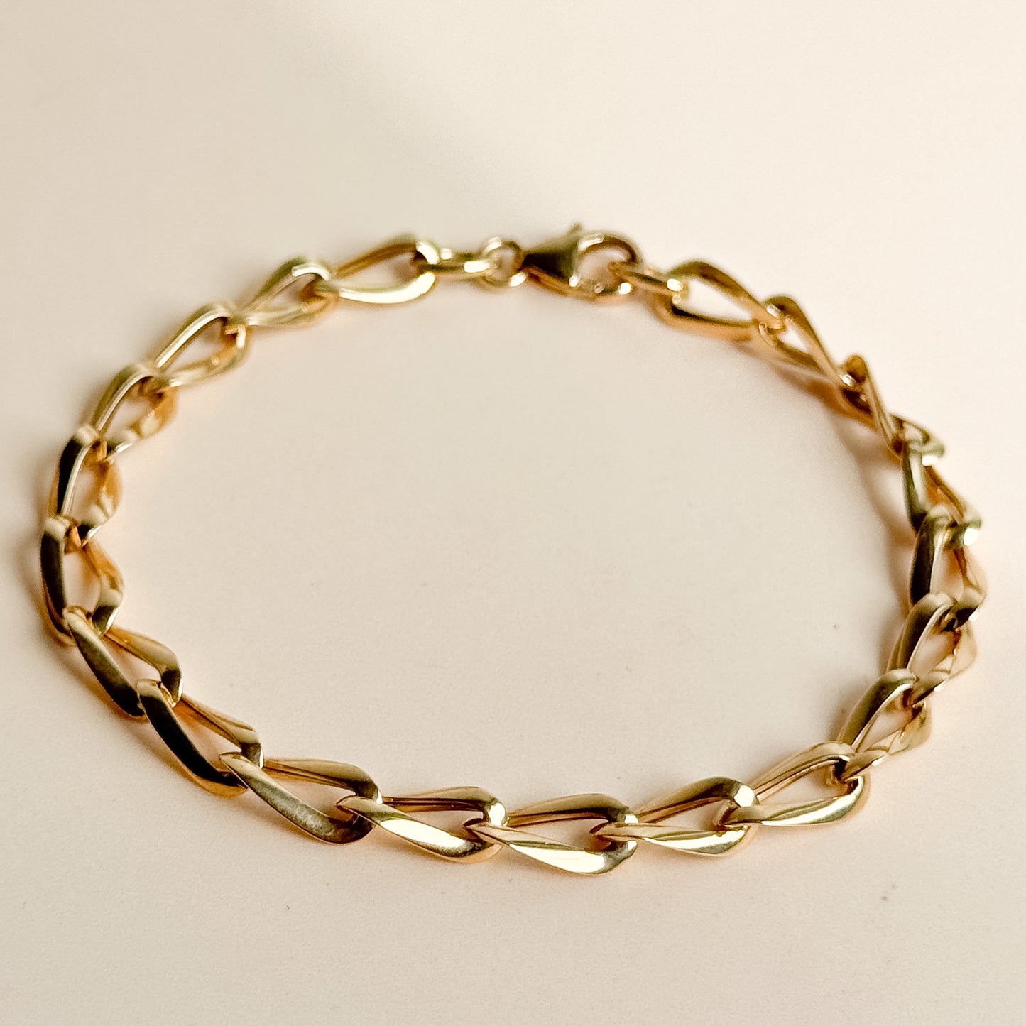 Pulsera Eslabón Mariner de Oro 18K