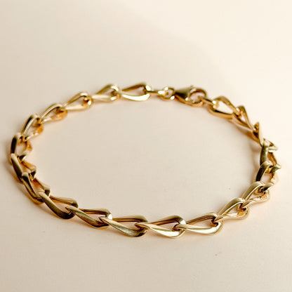 Pulsera Eslabón Mariner de Oro 18K
