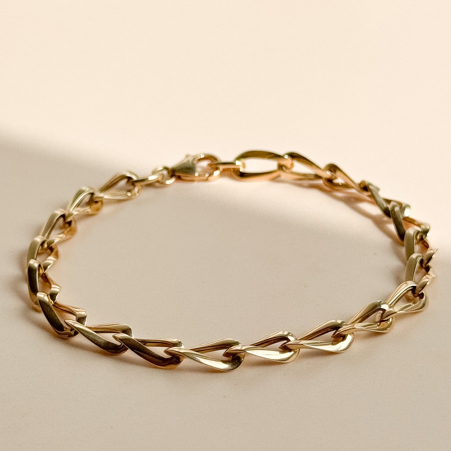Pulsera Eslabón Mariner de Oro 18K