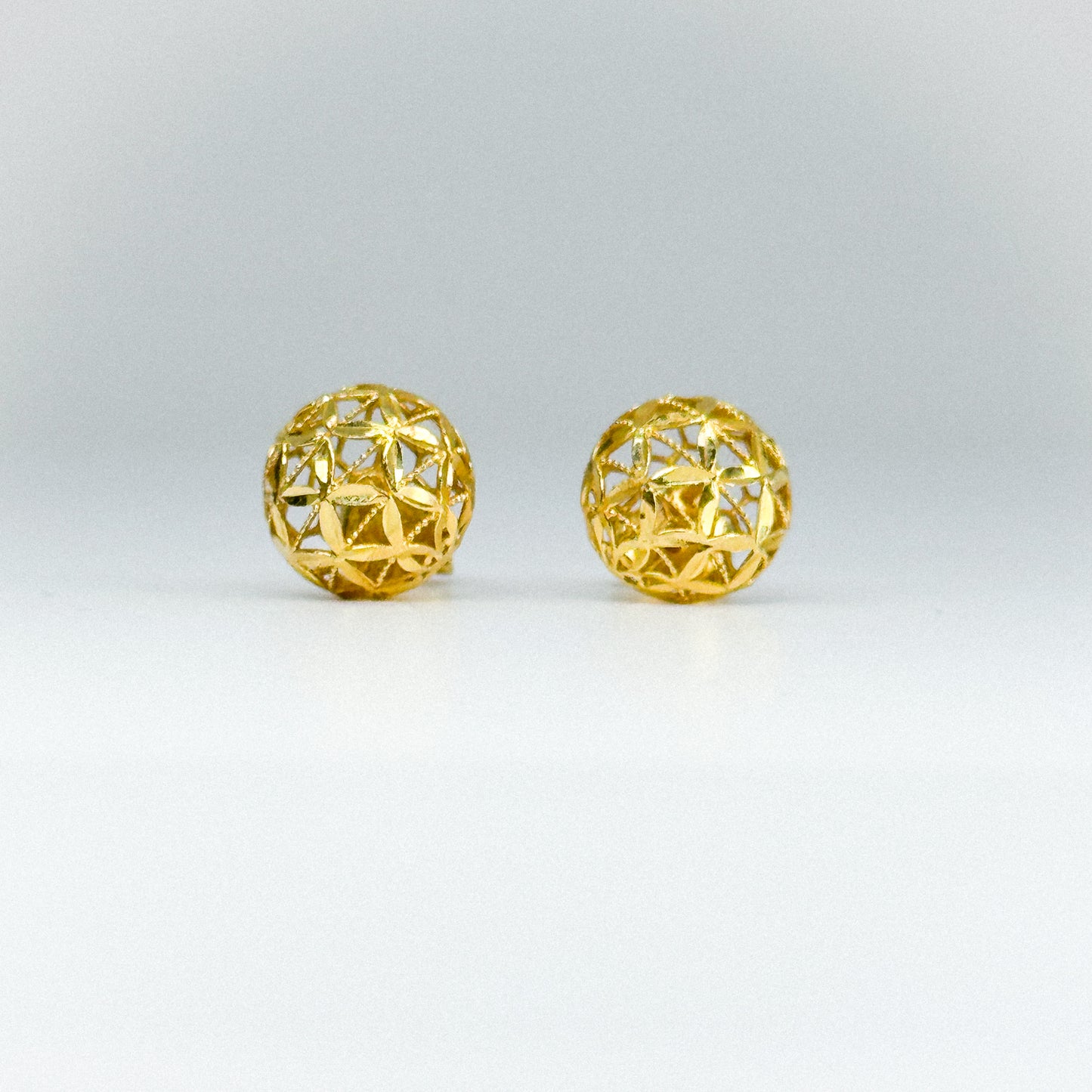 Aretes media esfera con textura de malla