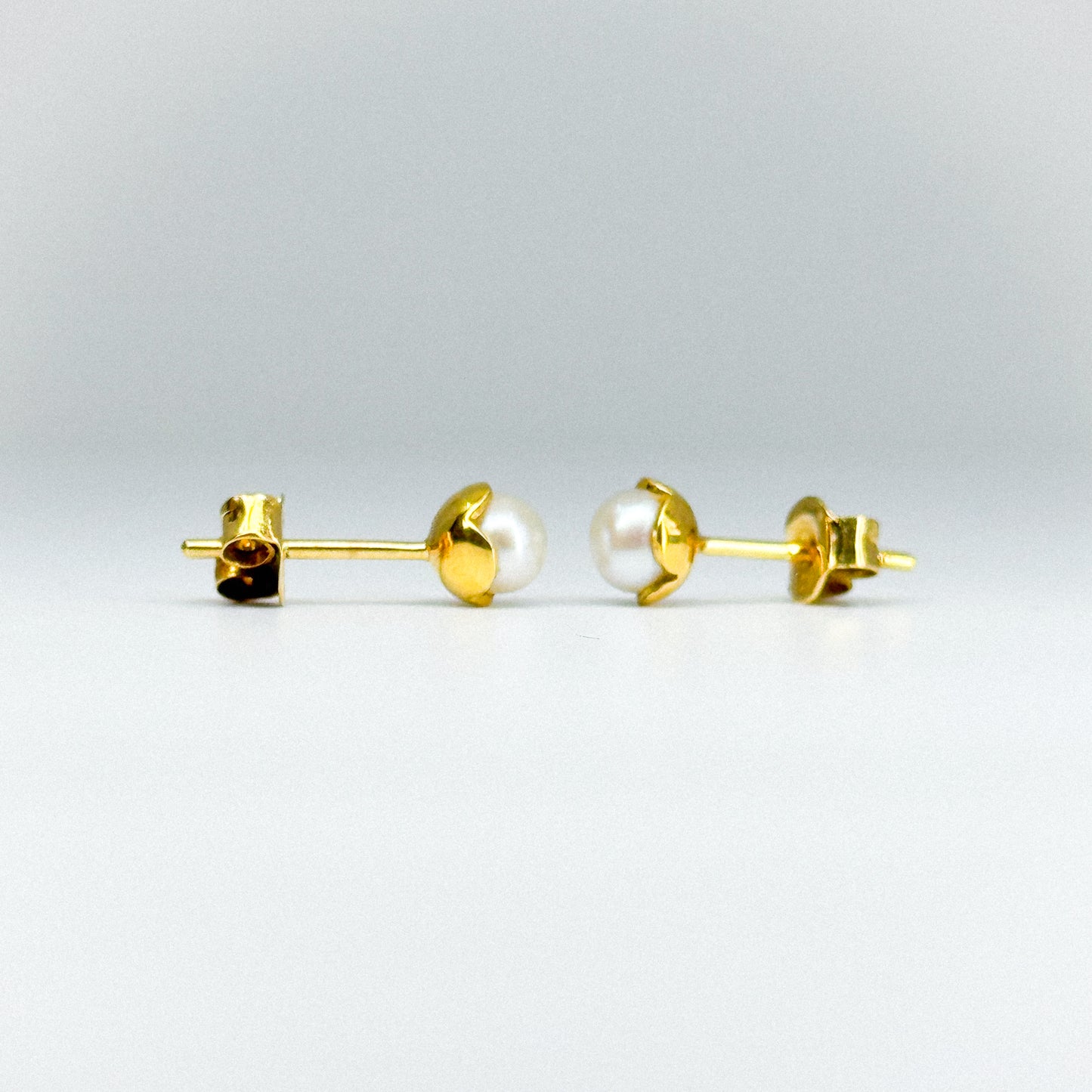 Aretes perla cultivada