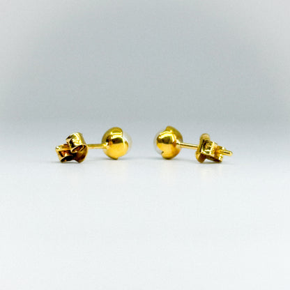 Aretes perla cultivada