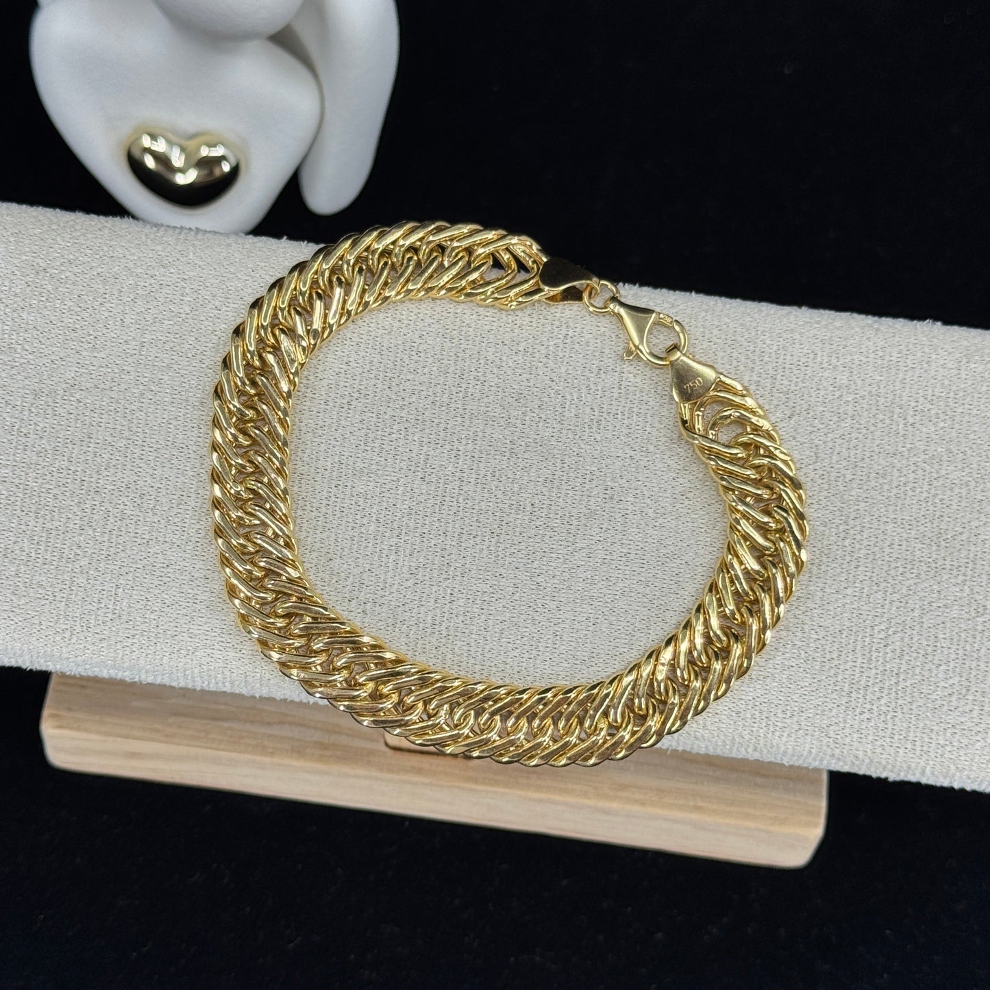 Pulsera Royal Trenzada Oro 18K