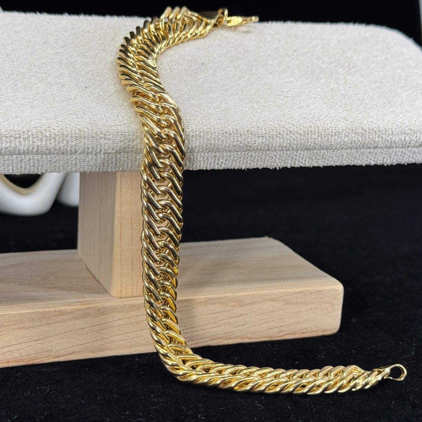 Pulsera Royal Trenzada Oro 18K