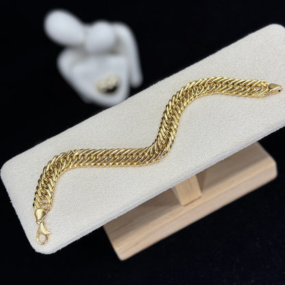Pulsera Royal Trenzada Oro 18K