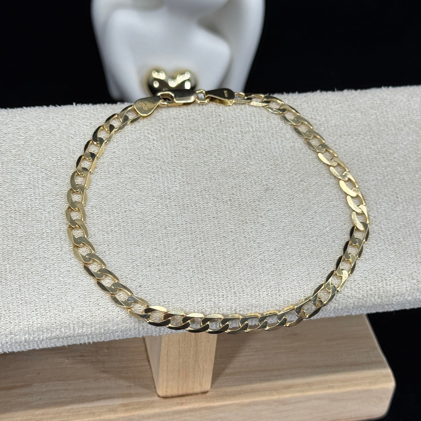 Pulsera Cubana Clásica – Oro 18K