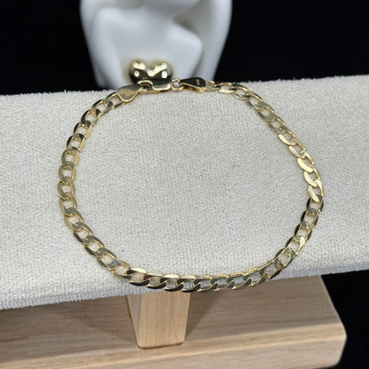 Pulsera Cubana Clásica – Oro 18K