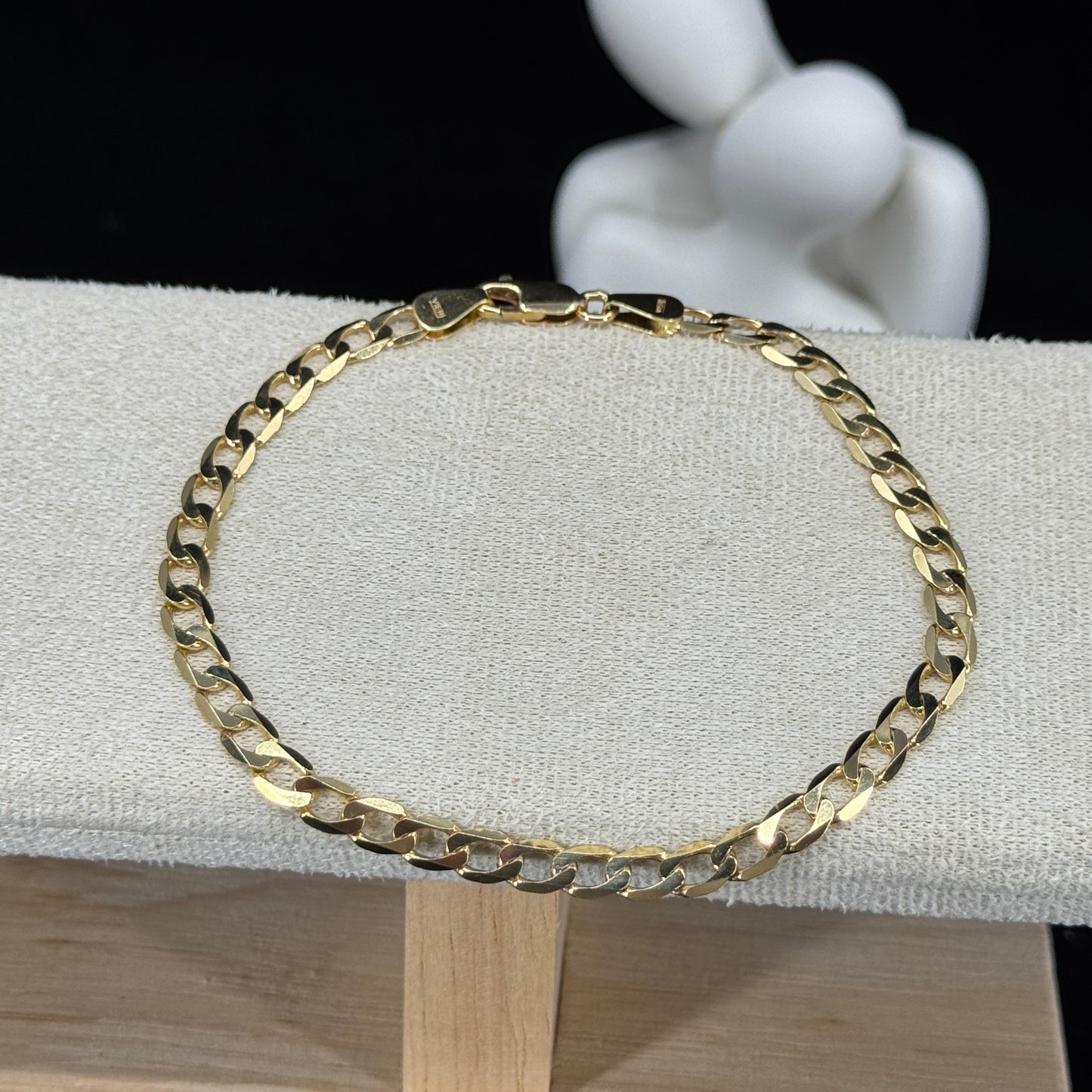 Pulsera Cubana Clásica – Oro 18K