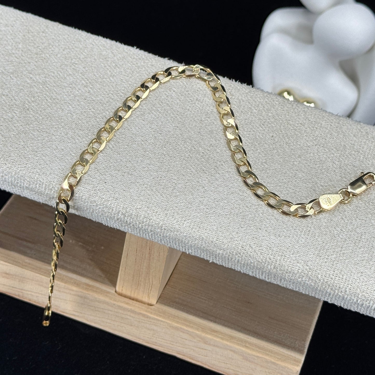 Pulsera Cubana Clásica – Oro 18K