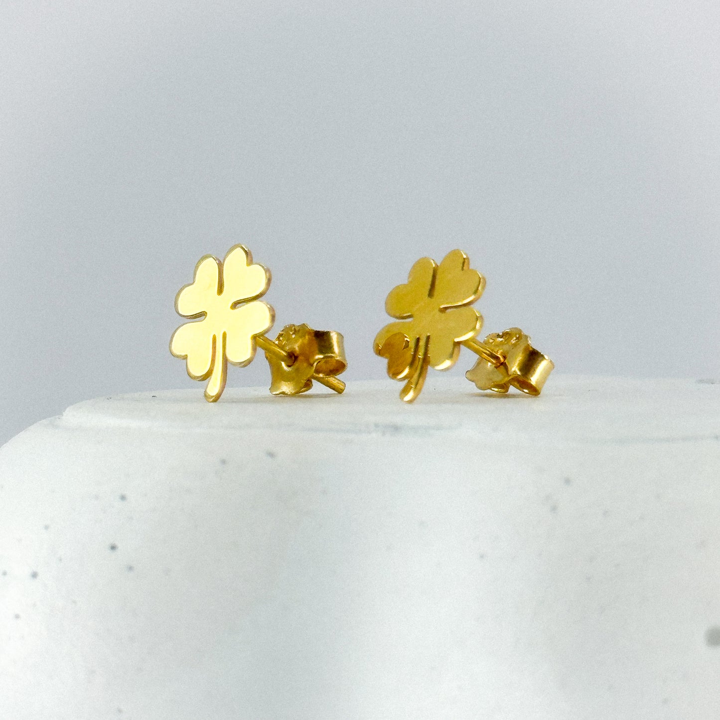 Aretes Trébol de 4 Hojas