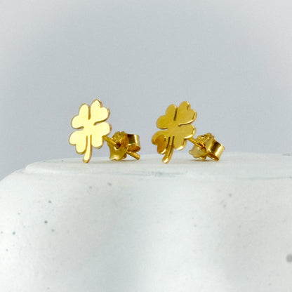 Aretes Trébol de 4 Hojas