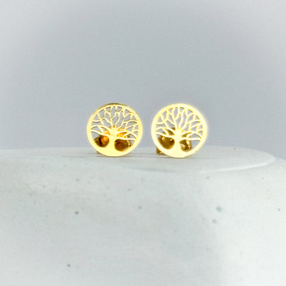 Aretes árbol de la vida