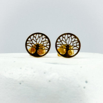 Aretes árbol de la vida