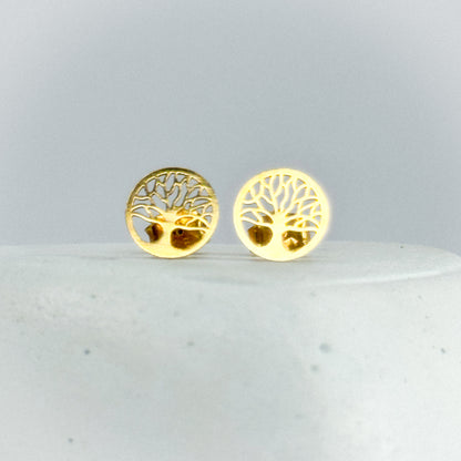 Aretes árbol de la vida