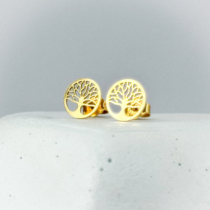 Aretes árbol de la vida