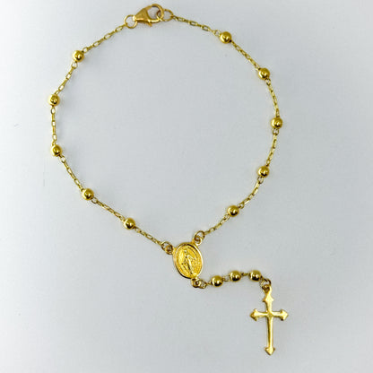 Pulsera Denario Oro 18k