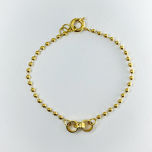 Pulsera Trinité en oro 18k
