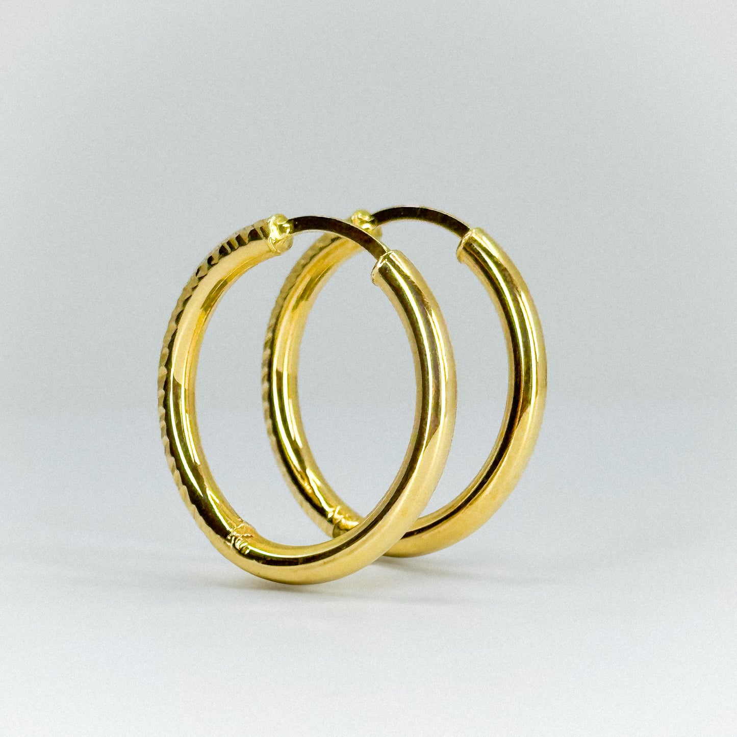 Argollas Dual Brillo