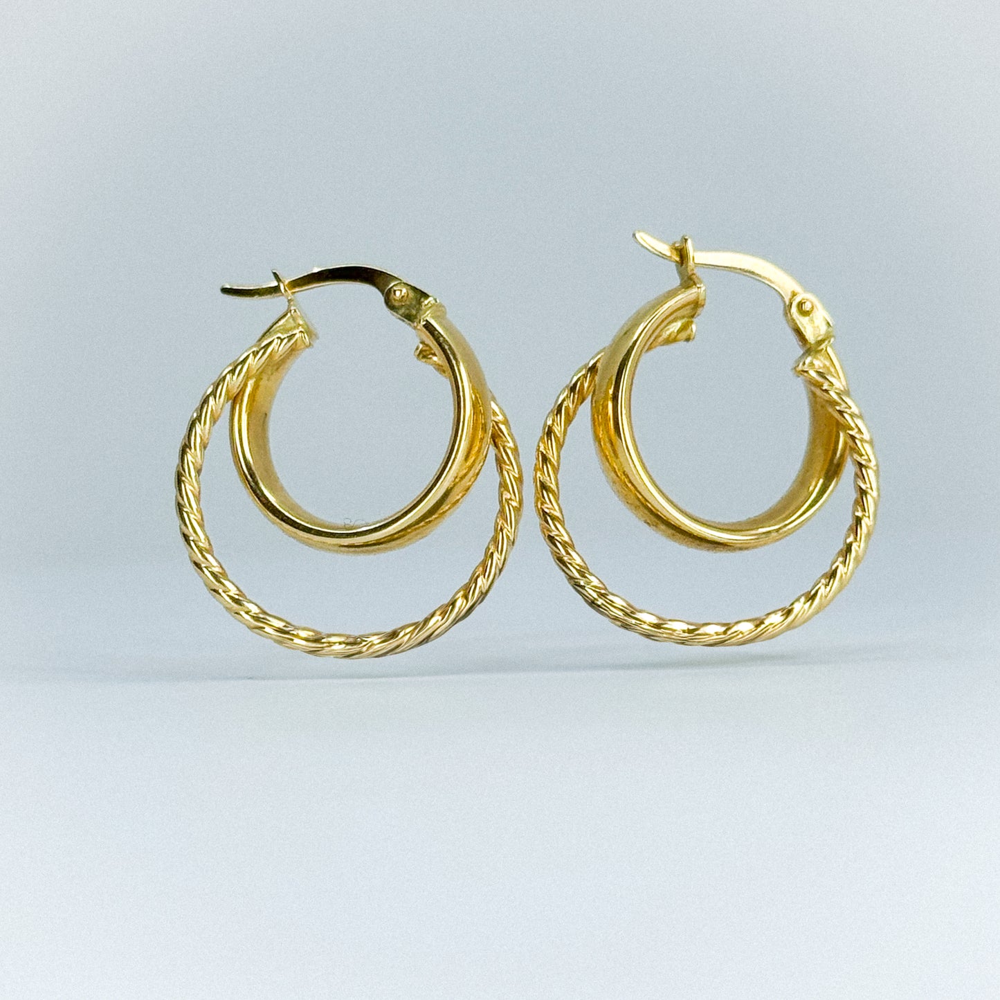 Argollas Dúo entrelazado