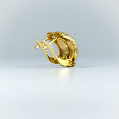 Aretes Trenzado Real 18k✨