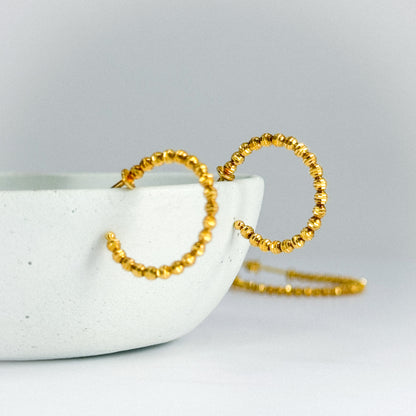 Argollas Chakira Dorada