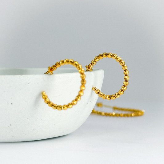 Argollas Chakira Dorada