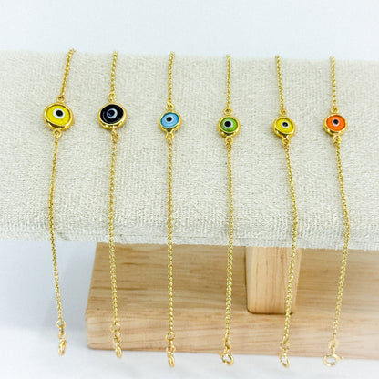 La Pulsera Protección ojo turco 18k✨