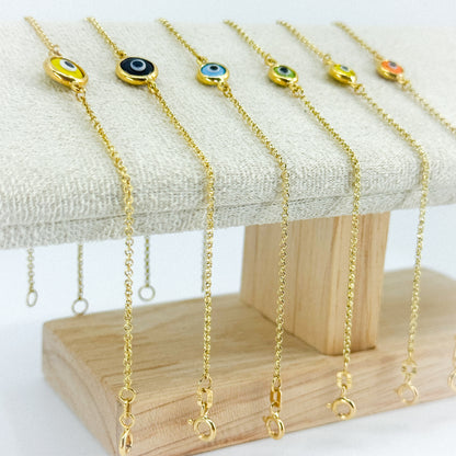 La Pulsera Protección ojo turco 18k✨