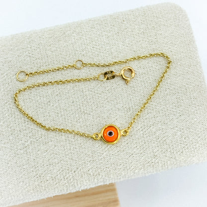 La Pulsera Protección ojo turco 18k✨