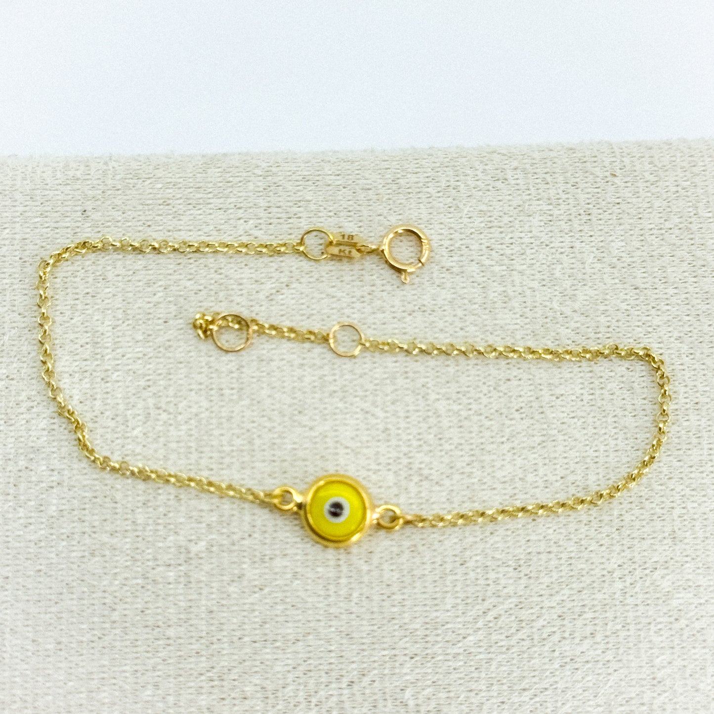 La Pulsera Protección ojo turco 18k✨