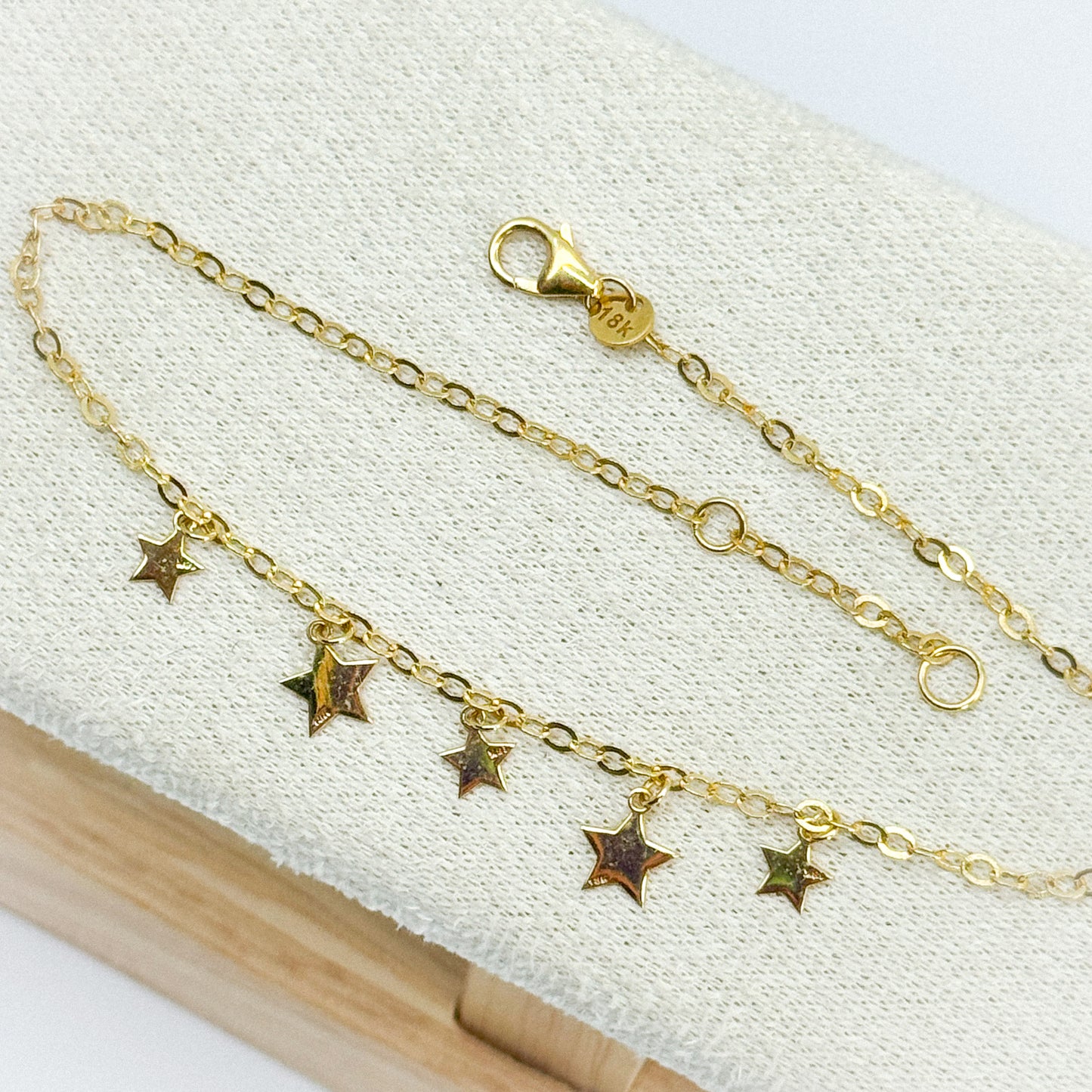 🌟 Tobillera “Cielo de Oro”