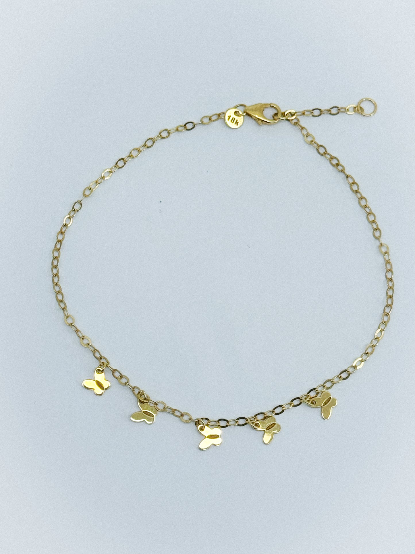 ✨ Tobillera “Vuelo Dorado”