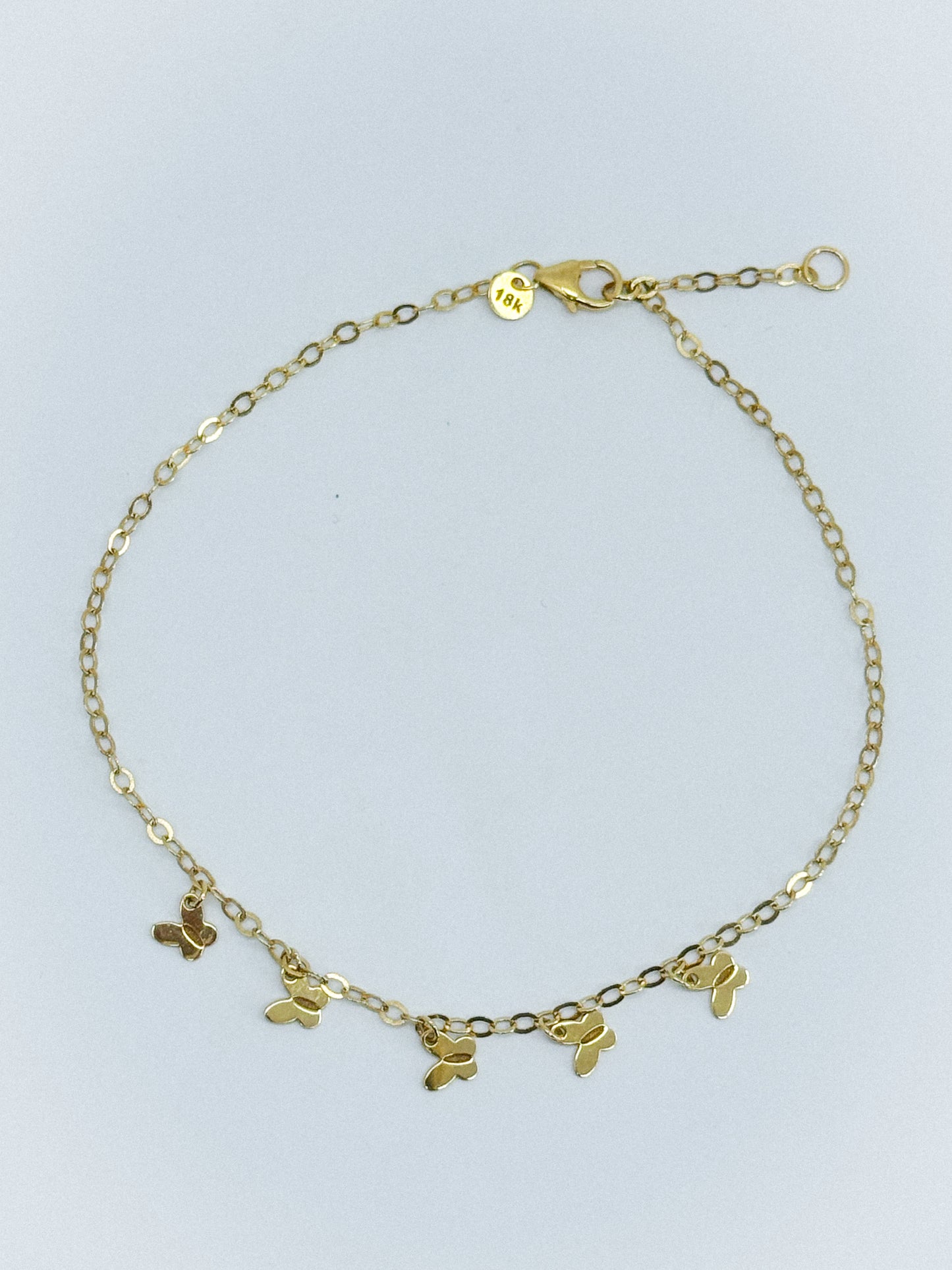 ✨ Tobillera “Vuelo Dorado”