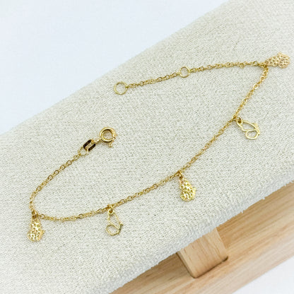 Pulsera Danza de Mariposas 18k✨