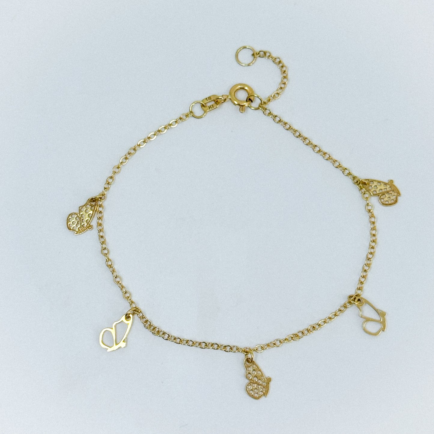 Pulsera Danza de Mariposas 18k✨