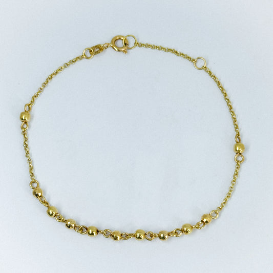 Pulsera Esferas de Luz 18k✨