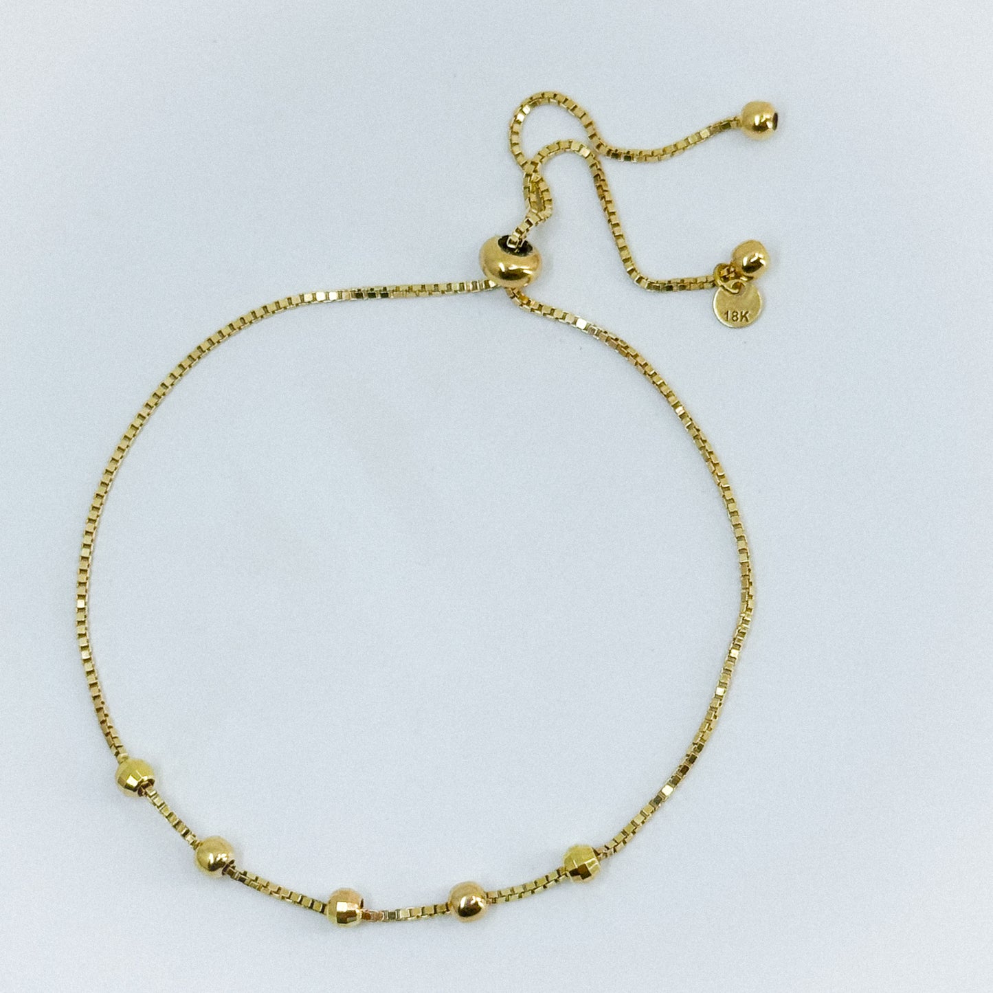 Pulsera Regulable Satélite 18k✨