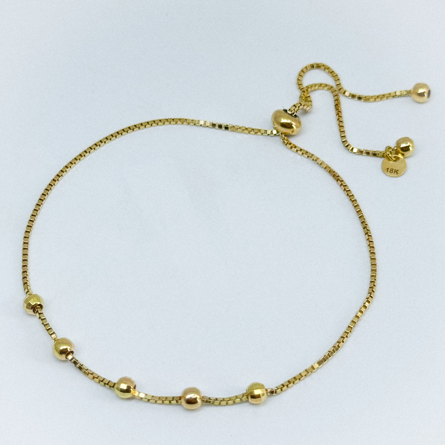 Pulsera Regulable Satélite 18k✨