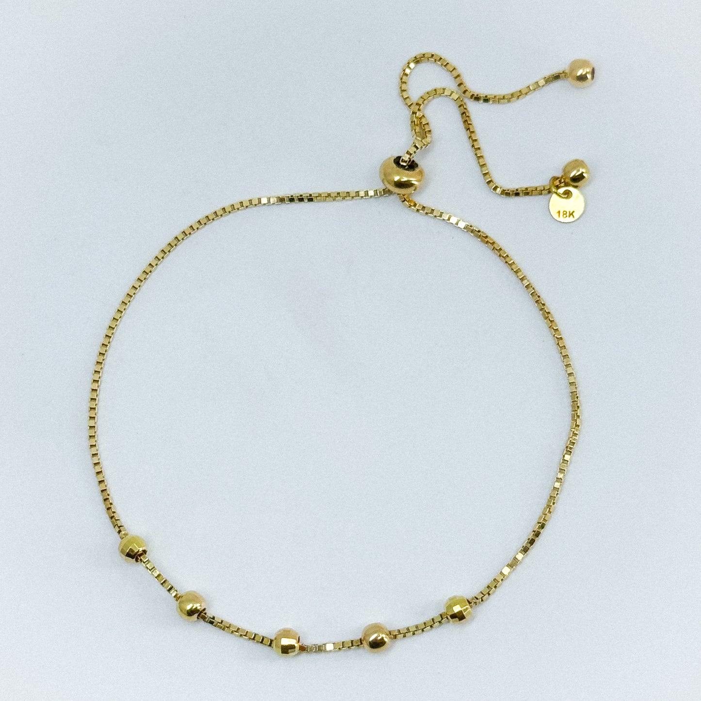 Pulsera Regulable Satélite 18k✨