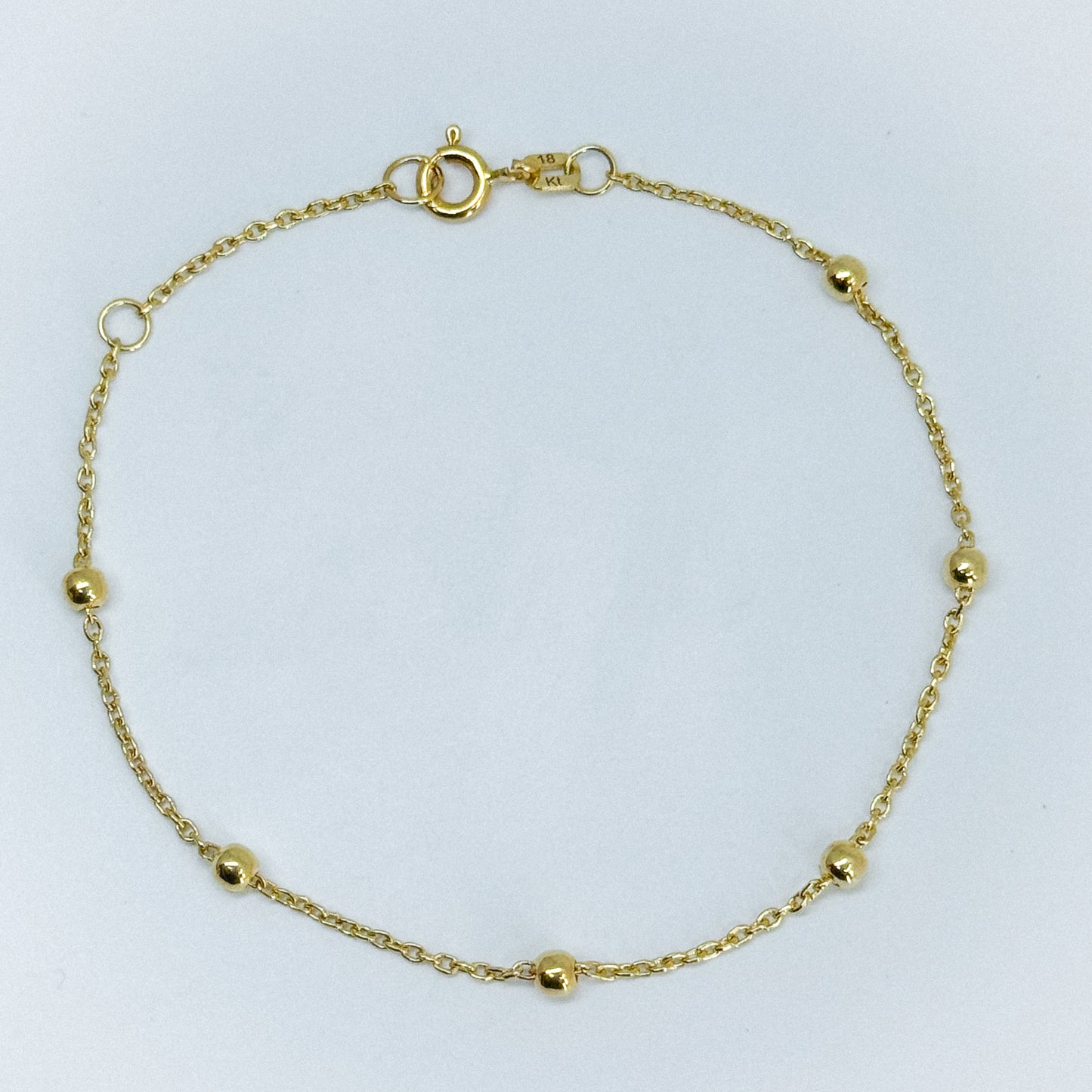Pulsera Satélite Clásica 18k✨