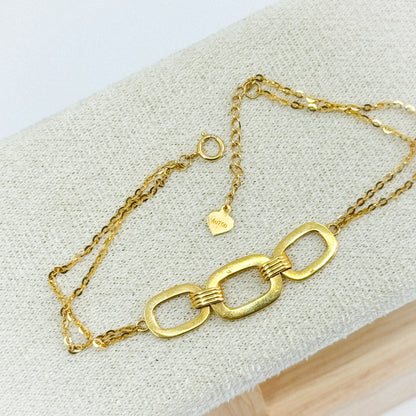 Pulsera Enlace Dorado