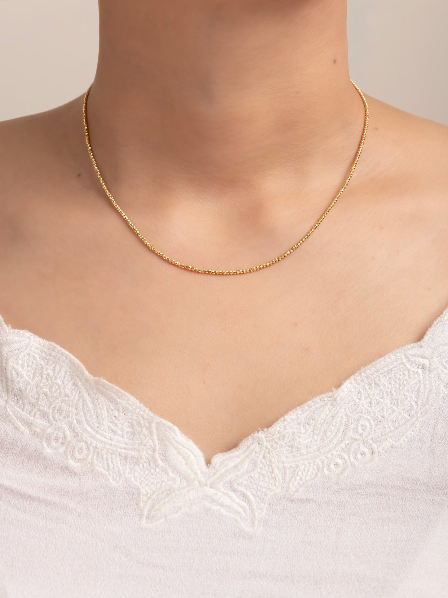 Cadena Chakira Fina 18k