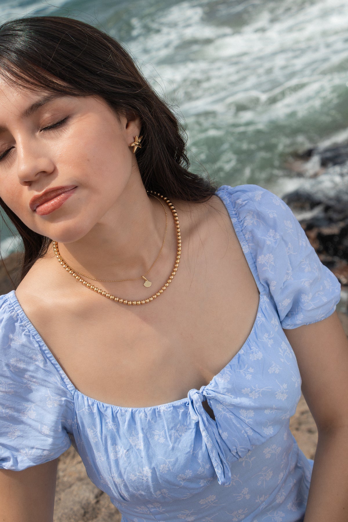 Collar Esferas Elegance – Oro 18K