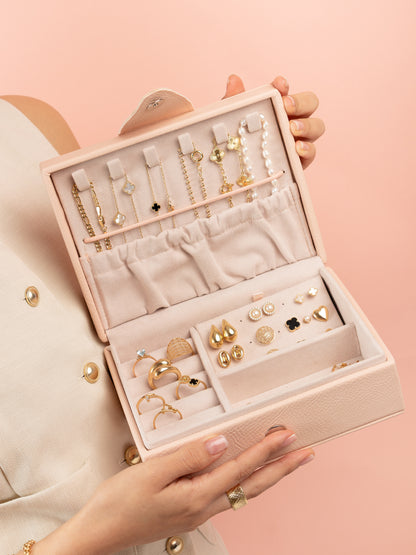 Joyero de la flor del cerezo joyería fina