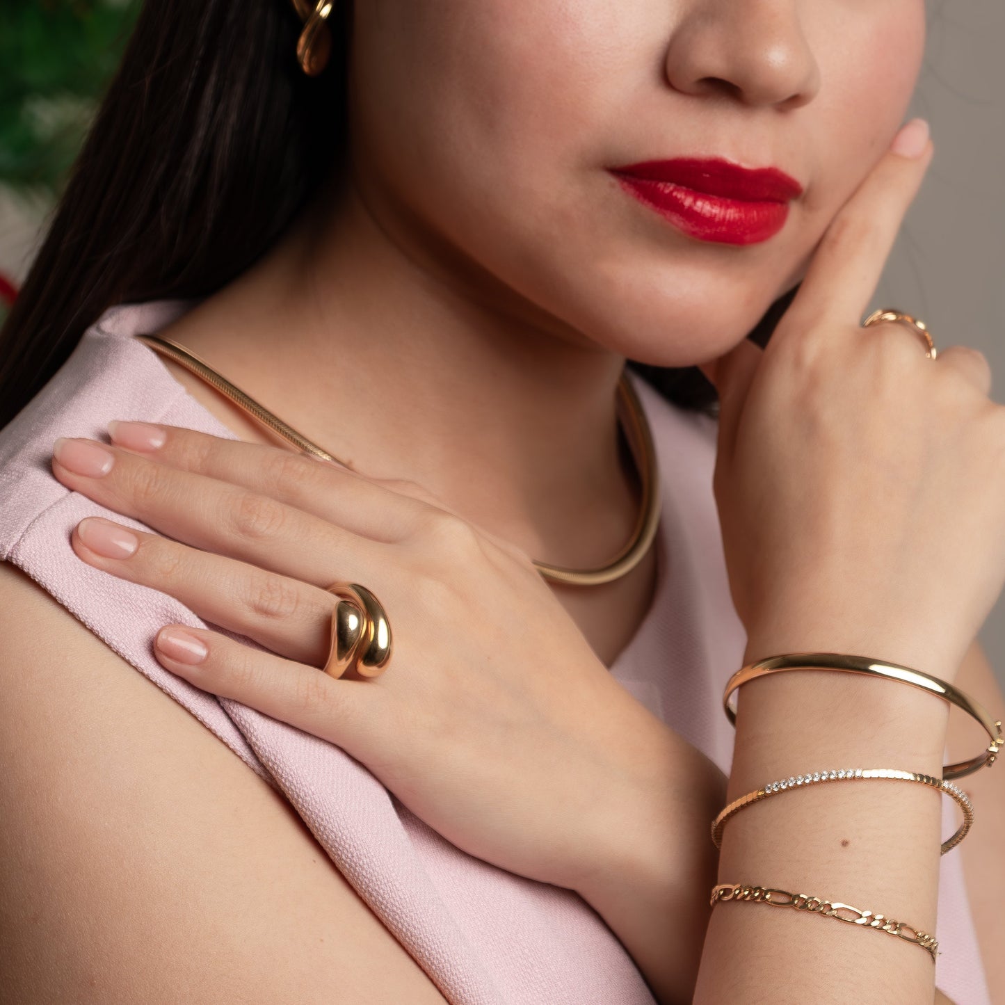 Anillo Doble Gota