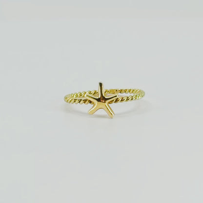 Anillo Estrella de Mar